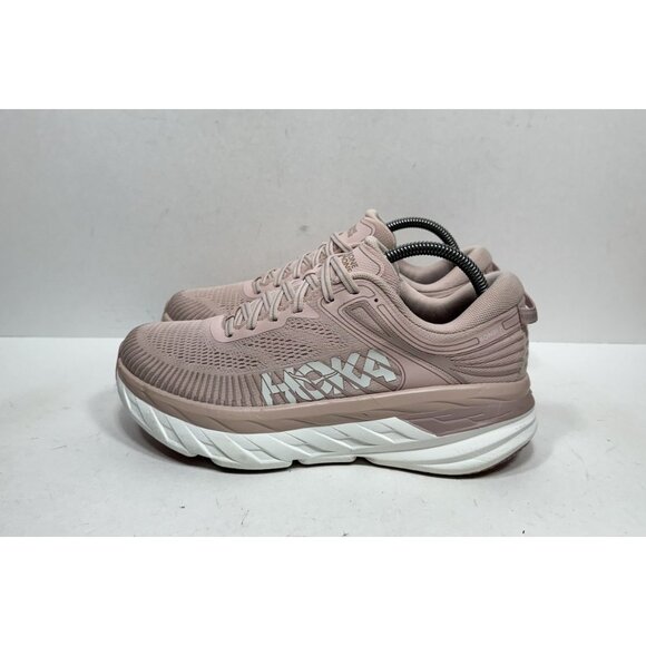 Hoka One One Bondi 7 1110519 PHP Pink Running Shoes Sneakers Women’s Size 9 - Picture 3 of 8